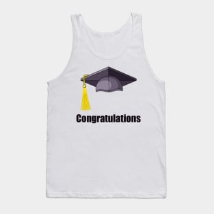 Graduation cap Tank Top